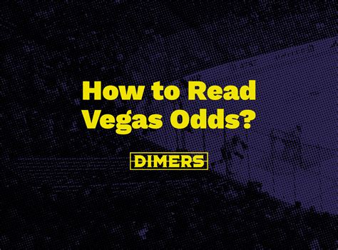 how to read vegas odds